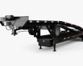 Kaufman Double Deck EZ4 Gooseneck Car Hauler Trailer 2021 Modèle 3d