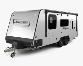Jayco Journey Caravan Car Trailer 2021 3D-Modell