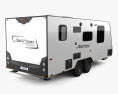 Jayco Journey Caravan Car Trailer 2021 Modelo 3d vista traseira