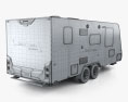 Jayco Journey Caravan Car Trailer 2021 Modelo 3d