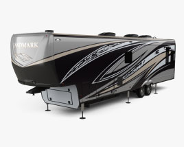 Landmark 365 Caravan Car Trailer 2021 Modèle 3D