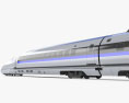 500 Series Shinkansen High-speed Train 3d model