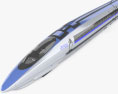 500 Series Shinkansen 高速列車 3Dモデル