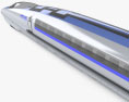 500 Series Shinkansen Tren de alta velocidad Modelo 3D
