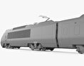 Amtrak Acela Express Train 3d model