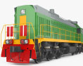 BMZ TEM18V ディーゼル機関車 3Dモデル