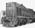 BMZ TEM18V Diesel Locomotive 3d model