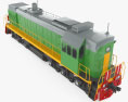 BMZ TEM18V Diesellokomotive 3D-Modell