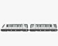 Bombardier Innovia APM PHX Sky Train 2014 3d model