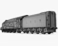 LNER Class A4 4468 Mallard 1938 Steam Locomotive 3d model