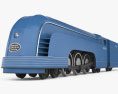 Mercury Streamliner train 3D model - Train on Hum3D