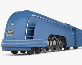 Mercury Streamliner Tren Modelo 3D