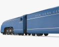 Mercury Streamliner Treno Modello 3D