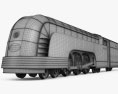 Mercury Streamliner Trem Modelo 3d