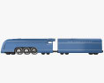 Mercury Streamliner Tren Modelo 3D