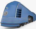 Mercury Streamliner train 3d model