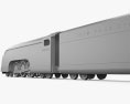 Mercury Streamliner Treno Modello 3D
