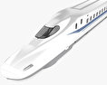 Високошвидкісний електропоїзд серії N700 Сінкансен 3D модель