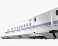 N700 Series Shinkansen Train Modèle 3d
