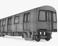 R160 NYC Vagone della metropolitana Modello 3D
