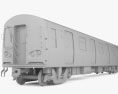 R160 вагон метро Нью-Йорка 3D модель