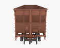 Railroad hopper wagon 3D-Modell
