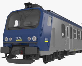 SNCF Class Z 7300 Електропоїзд 3D модель