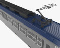 SNCF Class Z 7300 전기 기차 3D 모델 