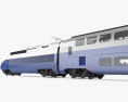 SNCF TGV 2N2 Euroduplex 列車 3Dモデル