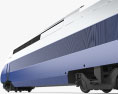 SNCF TGV 2N2 Euroduplex 기차 3D 모델 