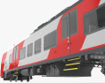 Siemens Lastochka 电动火车 3D模型