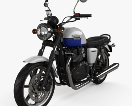 Triumph Bonneville 2015 3D model