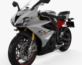 Triumph Daytona 675R ABS 2015 3D model