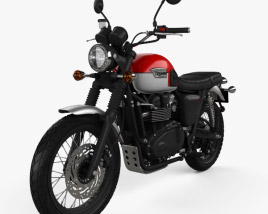 Triumph Scrambler 2015 3D model