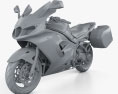 Triumph Sprint GT SE 2015 Modèle 3d clay render