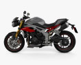 Triumph Speed Triple R with HQ dashboard 2015 3d model side view