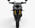 Triumph Speed Triple R 2015 3D 모델  front view