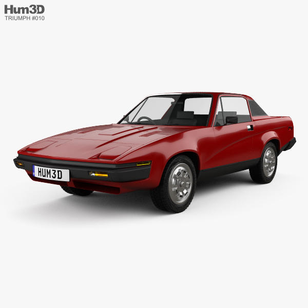 Triumph TR7 1974 3D model
