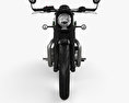 Triumph Bonneville Bobber 2017 3d model front view