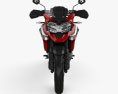 Triumph Tiger 1200 XrT 2018 Modèle 3d vue frontale