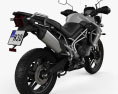 Triumph Tiger 800 XRt 2018 3d model back view