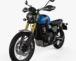 Triumph Scrambler 1200 XE 2020 3D model