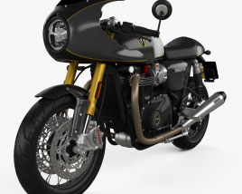 Triumph Thruxton TFC 2022 3D 모델 