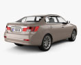 Trumpchi GA5 2013 3d model back view