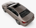 Trumpchi GA5 2013 3d model top view