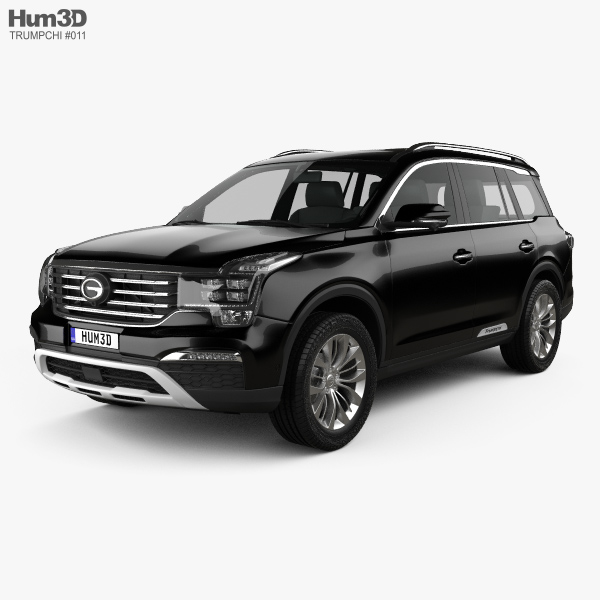 Trumpchi GS8 2018 3D model