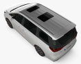 Trumpchi GM8 2018 3D-Modell Draufsicht