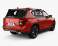 Trumpchi GS7 2020 3Dモデル 後ろ姿