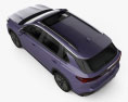 Trumpchi GS5 2020 3D-Modell Draufsicht