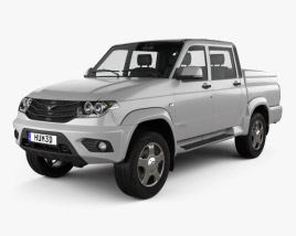 UAZ Patriot (23632) Pickup 2014 3D model